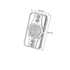 Hột Quẹt Bật Lửa Sạc Điện USB Nắp Trượt SZ387 Kiêm Đồng Hồ Cầm Tay Nhỏ Gọn Tiện Lợi -Giao Màu Ngẫu Nhiên