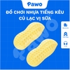Đồ chơi nhựa tiếng kêu - củ lạc vị sữa