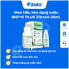 Men tiêu hóa dạng nước BIOTIC PLUS ZGreen 20ml PAWO