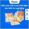 Sữa Bio Milk cao cấp chuyên dùng cho chó mèo 100g PAWO