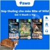 Súp Thưởng Cao Cấp Bite Of Wild Cho Mèo (15gx4) PAWO
