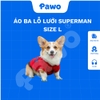 Áo ba lỗ dạng lưới Superman nhiều size - PAWO