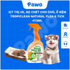 Xịt Trị Ve, Bọ Chét Cho Chó Và Ổ Đệm Tropiclean Natural Flea & Tick 473ml