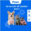 Áo hai dây dạng lưới cho thú cưng - PAWO
