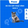 Áo hai dây hoạt hình thú cưng - PAWO
