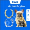 Dây chuyền vàng cho thú cưng nhiều size - PAWO