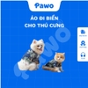 Áo họa tiếc đi biển cho thú cưng - PAWO