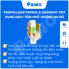 Bọt Tắm Khô Dưỡng Lông Cho Chó Mèo Tropiclean Waterless chai 220ml | PAWO