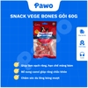 Snack Vege Bones gói 60g | PAWO