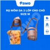 Rọ mõm da 2 lớp mềm cho chó - PAWO