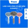 Lược chải lông có nút bấm Cleanpet | PAWO