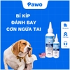 Dung dịch vệ sinh tai chó mèo Oxymed Ear Cleaner 50ml PAWO