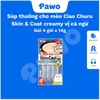 Súp thưởng cho mèo Ciao Churu Skin & Coat creamy Gói 4 gói x 14g | PAWO