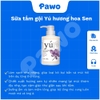 SPVS - Sữa Tắm YÚ Thơm Lâu, Khử Mùi Cho Chó Mèo 400ml PAWO