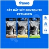 Cát đất sét bentonite PetHaven 9L - Cát vệ sinh cho mèo