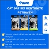 Cát đất sét bentonite PetHaven 9L - Cát vệ sinh cho mèo