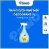 Dung dịch khử mùi Deodorant 1L dành cho chó mèo - PAWO