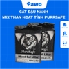 Cát vệ sinh cho mèo đậu nành mix than hoạt tính Purrsafe