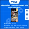 Súp Thưởng Cao Cấp Bite Of Wild Cho Mèo (15gx4) PAWO