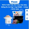 PATE TƯƠI THE PET Cho Chó Mèo Biếng Ăn 0,5 Kg/ 1 Kg PAWO