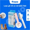 Lược gỡ rối có nút bấm T&D PAWO
