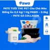 PATE TƯƠI THE PET Cho Chó Mèo Biếng Ăn 0,5 Kg/ 1 Kg PAWO