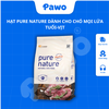 Hạt Cho Chó Pure Nature PAWO