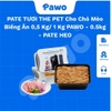 PATE TƯƠI THE PET Cho Chó Mèo Biếng Ăn 0,5 Kg/ 1 Kg PAWO