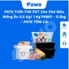 PATE TƯƠI THE PET Cho Chó Mèo Biếng Ăn 0,5 Kg/ 1 Kg PAWO