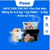 PATE TƯƠI THE PET Cho Chó Mèo Biếng Ăn 0,5 Kg/ 1 Kg PAWO