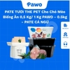 PATE TƯƠI THE PET Cho Chó Mèo Biếng Ăn 0,5 Kg/ 1 Kg PAWO