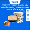 PATE TƯƠI THE PET Cho Chó Mèo Biếng Ăn 0,5 Kg/ 1 Kg PAWO