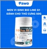 Men vi sinh giảm táo bón, cải thiện sức khoẻ đường ruột BIOLINE cho chó mèo - Hũ 50gr | PAWO