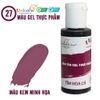 Màu thực phẩm tím hoa cà dạng gel Unicorn 28g