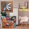 Kệ sách treo chữ L - chống thấm cao cấp 80 x 60 x 20 cm