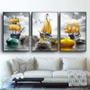 Tranh canvas - bộ 3 tranh