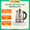 ẤM SIÊU TỐC THỦY TINH BOROSILICATE KÈM LỌC TRÀ KAIYO 1.7L (KEK-062) – TRONG VEO THANH KHIẾT, PHA TRÀ NGON ĐÚNG ĐIỆU