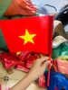 Cờ Tổ quốc cầm tay phục vụ lễ 2/9