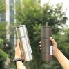 Cốc giữ nhiệt có nắp đậy kín và ống hút