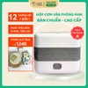 Hộp Cơm Cắm Điện Văn Phòng BuCook - 2 tầng 4 ngăn, cắm điện làm nóng, cao cấp, nhỏ gọn, chắc chắn
