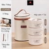 Hộp cơm giữ nhiệt LUCKY nhiều tầng, màu đẹp