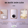 Máy Làm Sữa Hạt Mini Đa Năng OSTMARS, 7 Chế Độ Nấu, Màn Hình Thông Minh Công Suất 600W, 800ml
