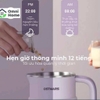 Máy Làm Sữa Hạt Mini Đa Năng OSTMARS, 7 Chế Độ Nấu, Màn Hình Thông Minh Công Suất 600W, 800ml