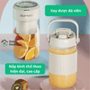 Máy Xay Sinh Tố Thủy Tinh Mini OUMI | Không dây, 700ml, 26 Lưỡi Xay, Sạc USB