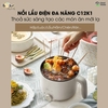 Nồi Lẩu Mini Đa Năng 1.2L Bear DRG-C12K1