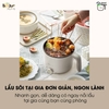 Nồi Lẩu Mini Đa Năng 1.2L Bear DRG-C12K1