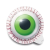 Kẹo dẻo Trolli Pop Eye hình Con mắt gói 75gr (4 viên)