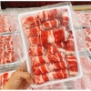 Ba Chỉ Bò Úc Cắt Lát Cuộn 500g