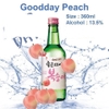 Rượu Soju Good Day 13.5% Chai 360ml Vị Đào