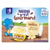 Váng Sữa Pháp Nestlé P'tit Gourmand Vị Vani 6 Hộp X 60g